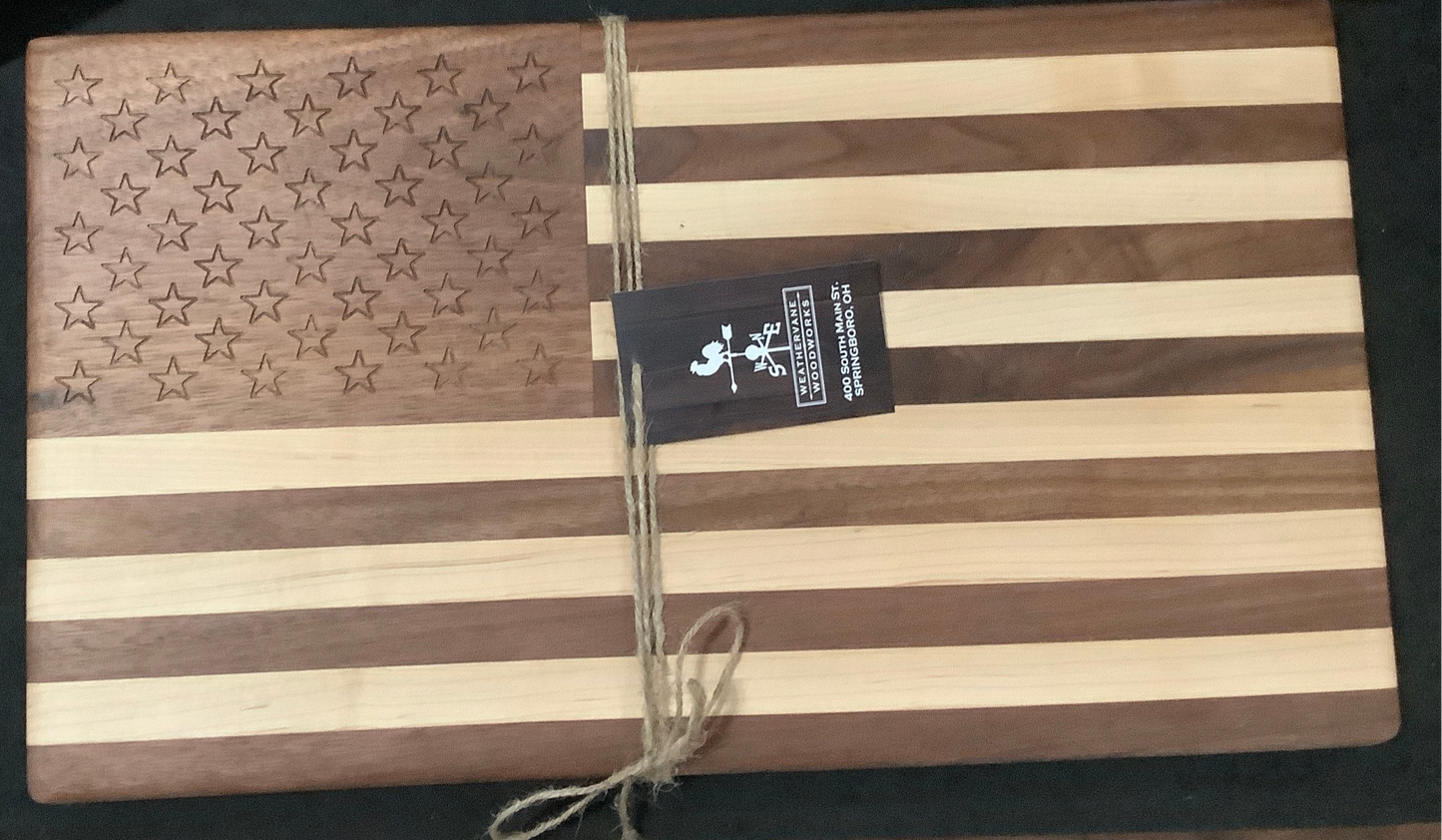 American Flag Cutting Board