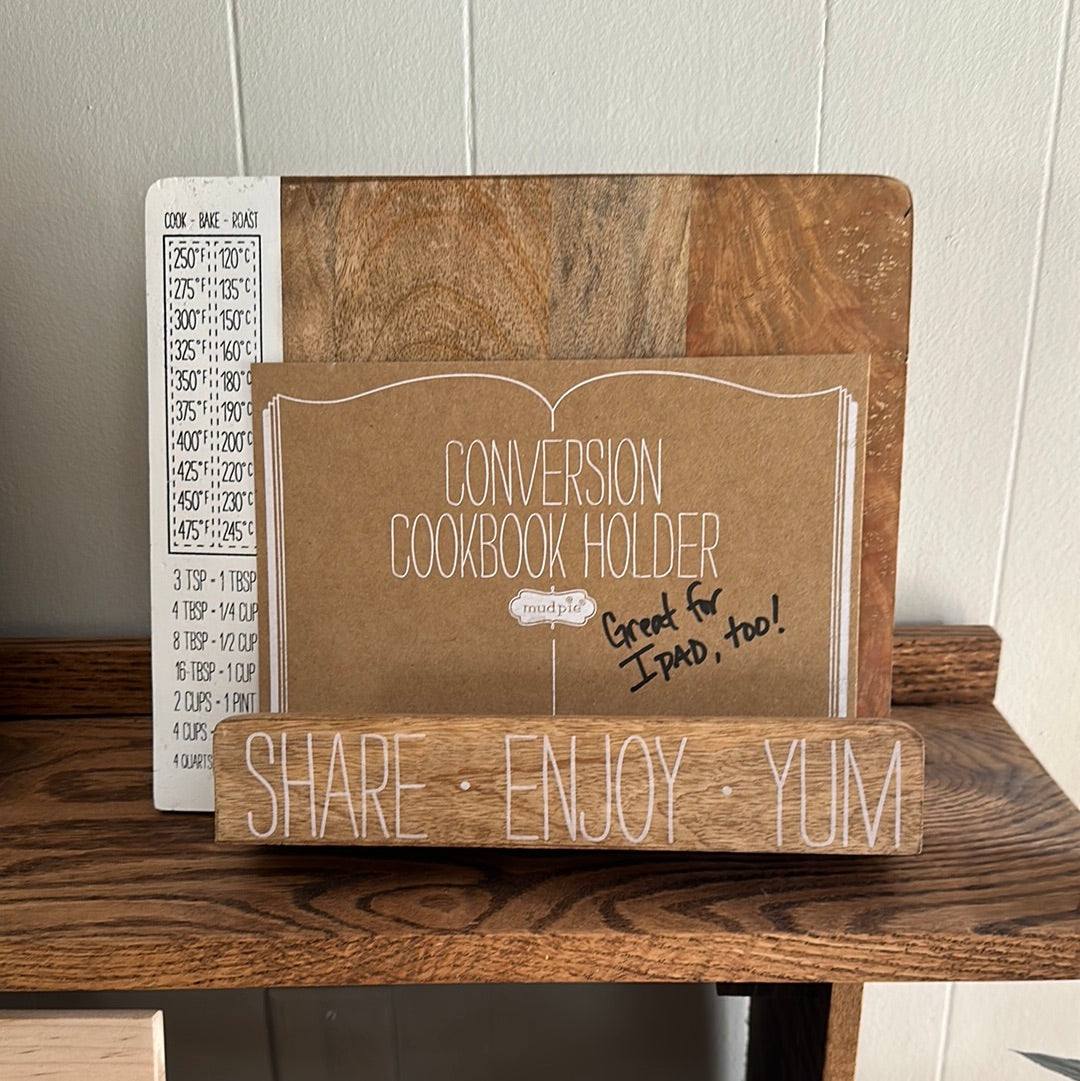 Conversion Cookbook Holder