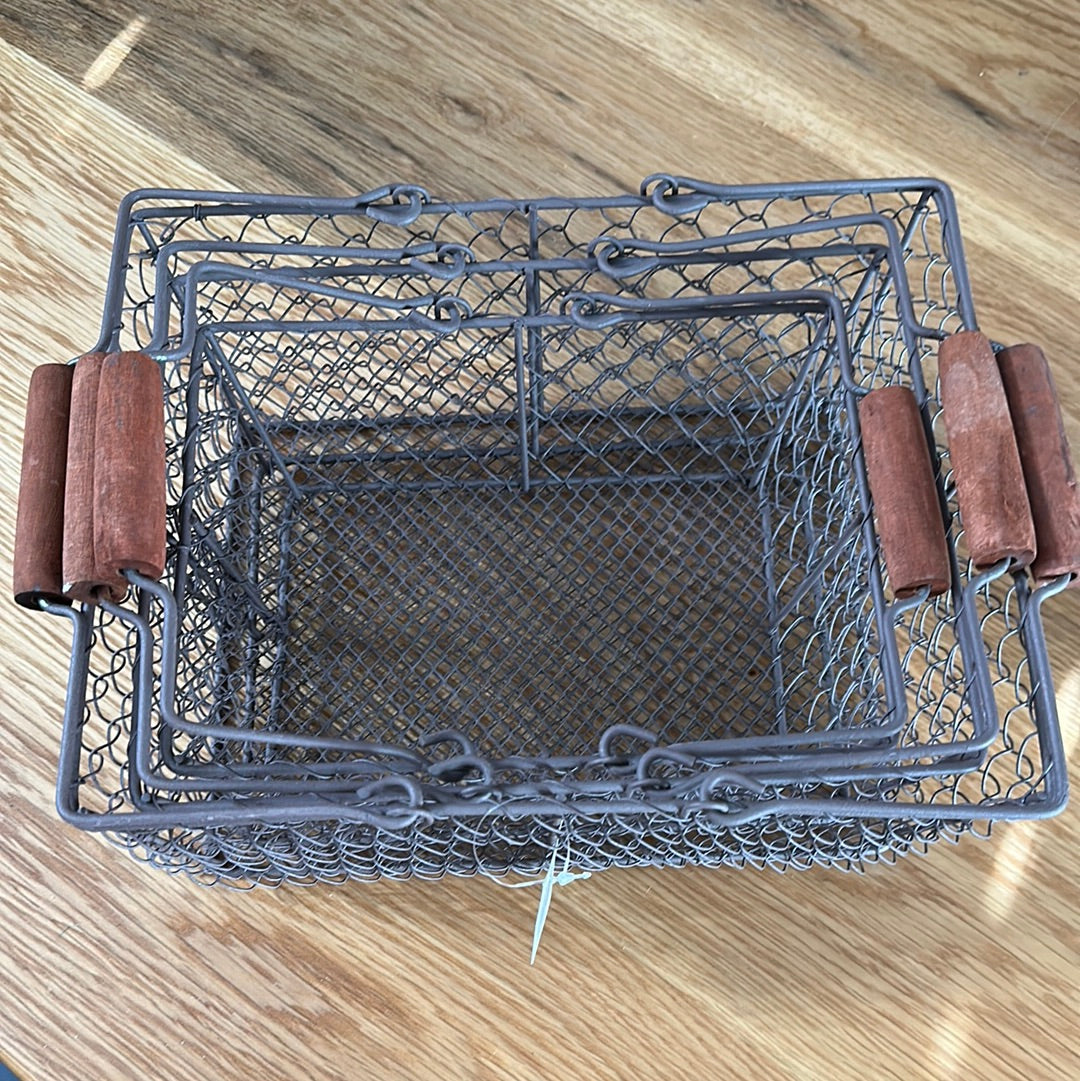Wire Bin Set