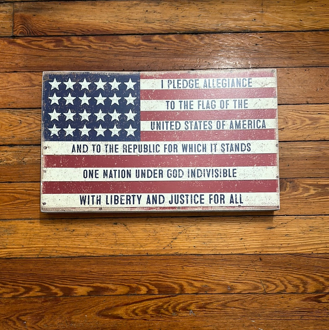 Pledge sign (Lg)