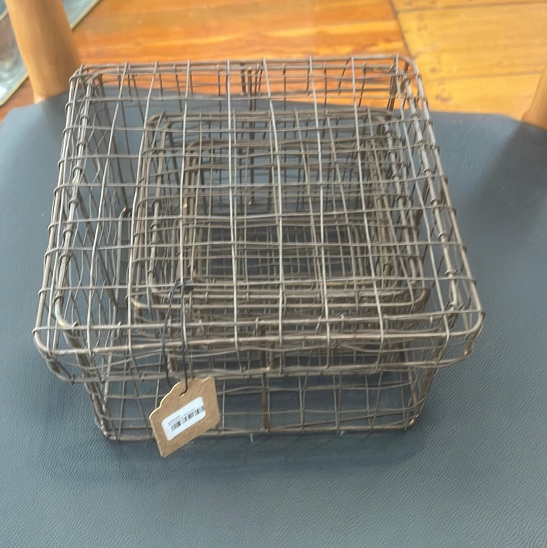 Wire Nesting Boxes