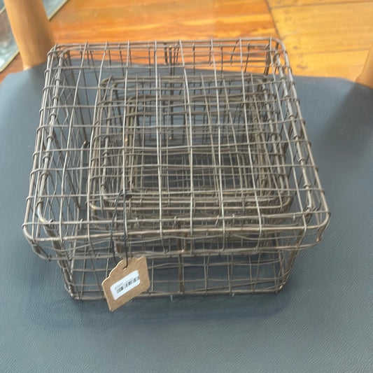 Wire Nesting Boxes